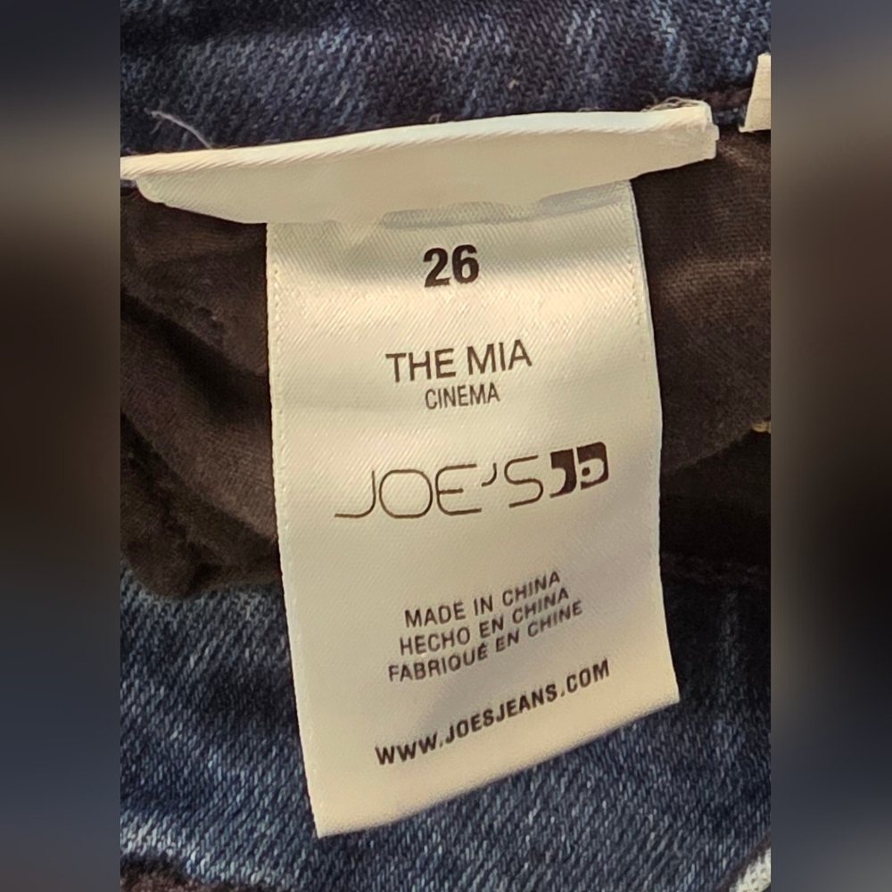 Joe's Jeans Dark Blue Flare & Wide Leg - Picture 6 of 6